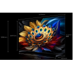 TCL 98C655 98吋 C655系列 4K QLED Google 智能電視